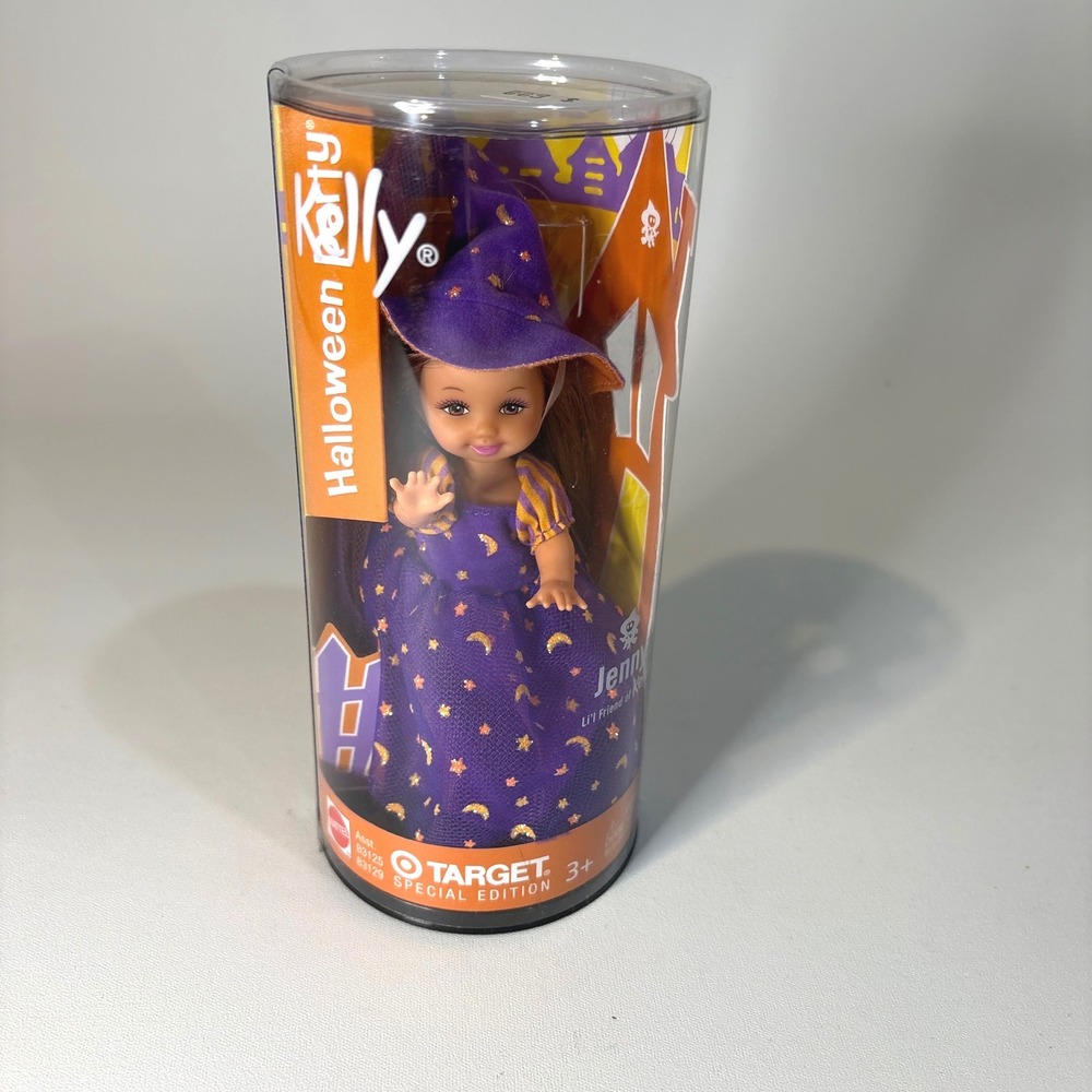 Mattel Barbie Kelly Halloween Party Jenny Witch Doll Target Special Edition 2003